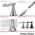 thumbnail image 3 of Chatfield 8-Inch Widespread 2-Handle Bathroom Faucet 1.2 gpm/4.5 L/min With Lever Handles, 3 of 6