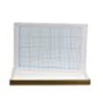 thumbnail image 3 of 12 x 18 Two Sided Quadrant Grid Dry Erase Board - 1/2" Square Bulk Class Pack 12, 3 of 5
