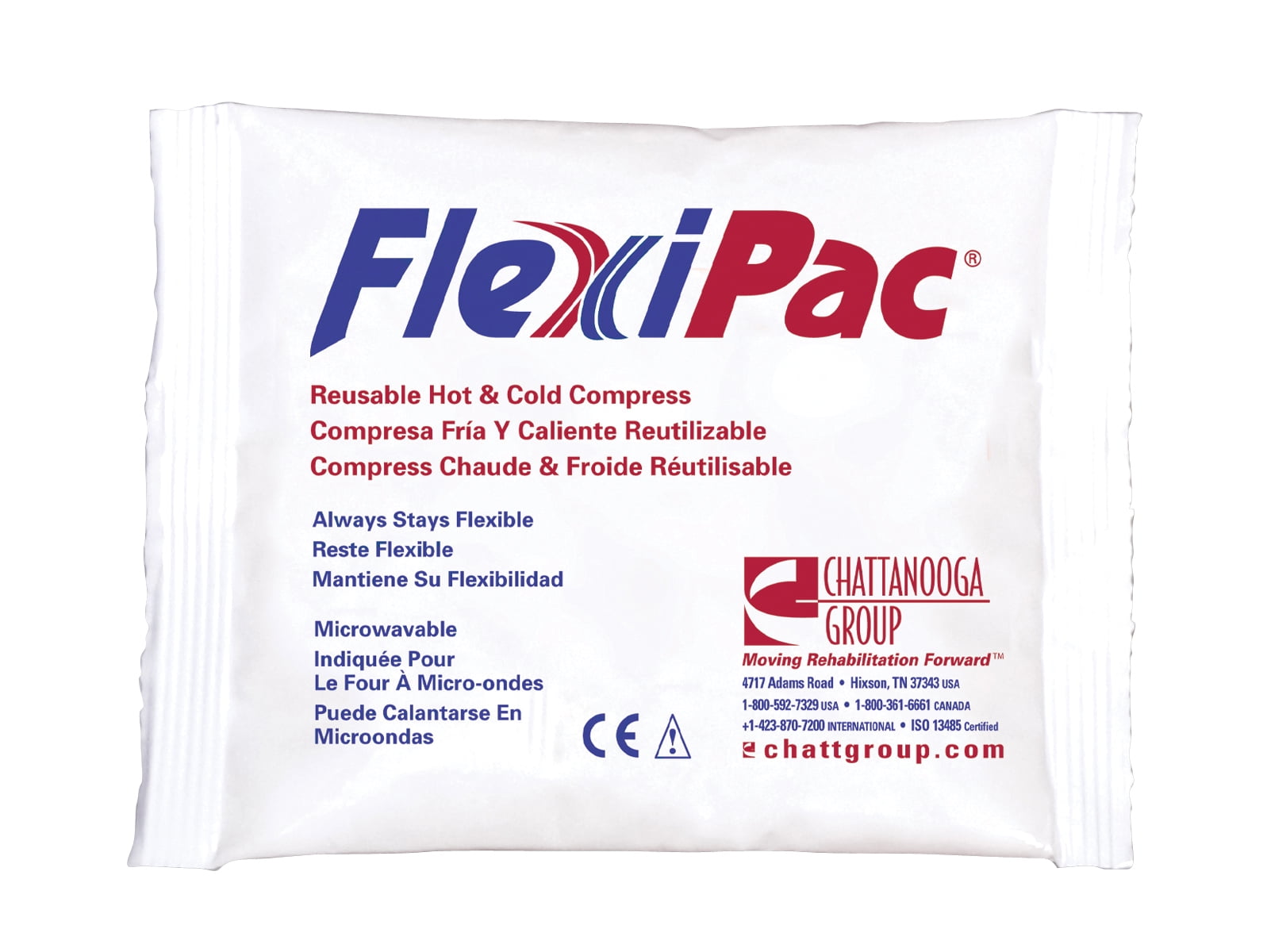 Flexi-PAC reusable hot/cold compress, 5 x 10", case of 24