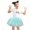 #01 Green, variant on Herrnalise Princess Tutu Skirts for Toddler Girls Mesh Lace Skirt Layered Fluffy Dance Skirt Toddler Kids Children Birthday Dress Sundress Skirt Ballet Skirt Size 2-13T