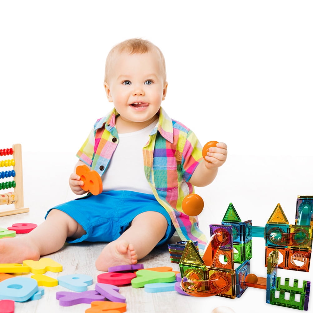 Costruzioni Magnetiche A Tema Natale - 150 Pezzi Con Blocchi Magnetici, Giocattolo STEM Per Bambini Dai 3 Anni