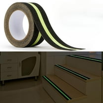 Anti Skid Tape Stair Non Slip Tape Strips Glow in The Dark for Outdoor or Indoor Steps（1.97in×16.4ft）