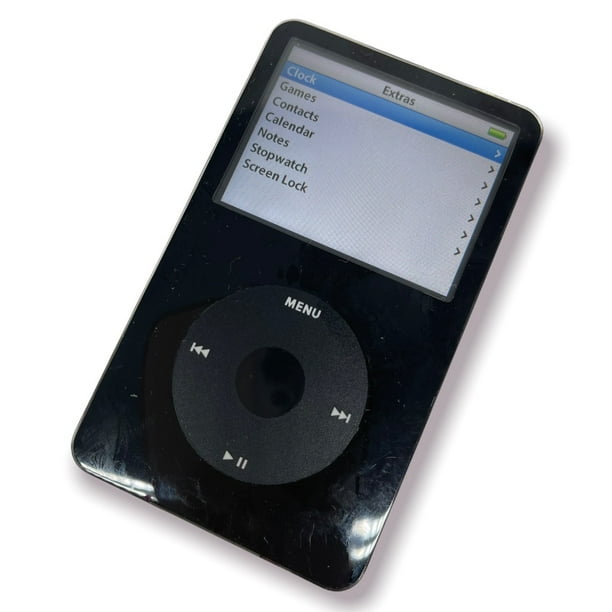 Apple iPod Classic (5th Generation) 80 GB Black , MP3 & Video Player, (Used) Excellent Walmart