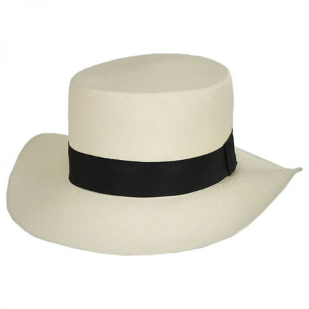 Kong Natural Straw - Montecristi Fino Grade 22 Panama Straw Hat - 62CM - Natural