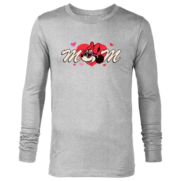 Disney Valentine's Day Mom Gift Family Matching Trip - Long Sleeve T-Shirt for Men - Customized-Athletic Heather
