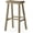 Antiqued Grey, variant on Maven Lane Vincent Wooden Rustic Aesthetic Kitchen Bar Stool, Antiqued Brown Finish