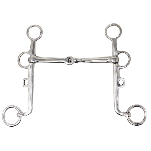 Equine Stainless Steel Western English 5" Mouth Horse Bit Tack 35445