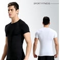 thumbnail image 3 of Compression Shirt Men, Elasticity Gym Shirts for Men, Breathable Drying Cool Muscle Shirt, Base Sports Undershirt Tank Tops, 3 of 7