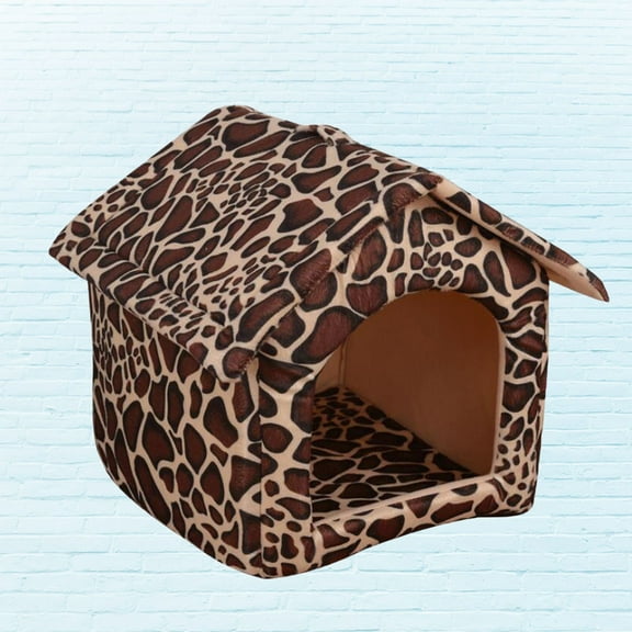 HONITANO 1Pcs Pet Tent Outdoor for Cats and Dogs with Sponge and Plastic Dots 27X32X32cm