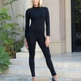 thumbnail image 5 of InstantFigure Mock Neck Pant Jumpsuit 16919P by InstantFigure INC, 5 of 5