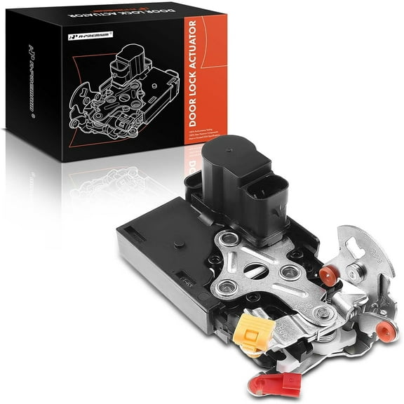 A-Premium Door Lock Actuator Compatible with Chevrolet Avalanche Silverado Suburban Tahoe GMC Sierra Yukon XL Cadillac Escalade ESV without Remote Entry Front Right Passenger Side