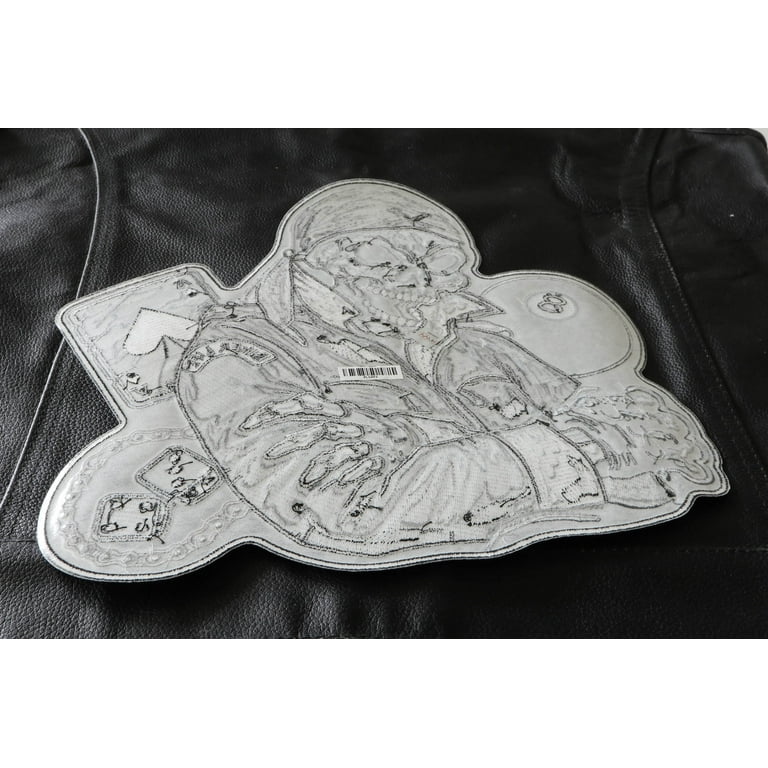 Sexy Biker Patch, Large Back Patches for Jackets and Vests 