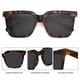 thumbnail image 4 of Gafas de Sol Fozono Grandes Cuadradas Polarizadas UV400 para Mujer y Hombre, 4 of 6