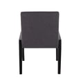 thumbnail image 4 of Porch & Den  Carmen Chair in Black Wood - Set of 2 Grey Fabric Polyester, Foam, 4 of 7