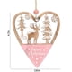 thumbnail image 3 of Jarrón Transparente para Colgar En La Pared, Decoración Navideña, Colgante de Muñeco de Nieve, Pintado En Tinta Rosa, Regalos para Hombres, Relleno de Regalos, Decoración Navideña, Colgante Familiar, 3 of 7