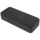 thumbnail image 2 of Portable Glasses Case Fashionable Simple Eyewear Organizer Rectangular Shape Black Color For Sunglasses Jewelry Mobile Phones 1Pcs, 2 of 5