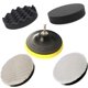 thumbnail image 1 of Almohadillas de pulido, pulidoras y pulidoras de automóviles Juego de almohadillas de pulido para taladro Cera profesional Pintura Limpia Compuesto de pulido Almohadilla de esponja Kit de, 1 of 5
