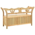 thumbnail image 3 of vidaXL Bench 107x45x75.5 cm Solid Wood Fir, 3 of 5