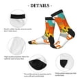 thumbnail image 4 of Disketp Hello Fall Farm Truck Unisex Mid-Calf Socks Lightweight Breathable Ventilation Ankle Socks, 4 of 7
