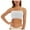 White, variant on Sports Bras For Women Plus Size Strapless Bra Bandeau Tube Padded Top Stretchy Yoga Fitness Bra