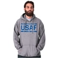 thumbnail image 5 of Us Air Force USAF Fly Fight Win Hoodie Sweatshirt Women Men Brisco Brands S, 5 of 6