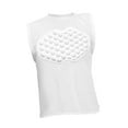 thumbnail image 3 of QccHieUs Protective Shirt Vest for Sports Activities Including Skateboarding And Football YXL White, 3 of 9