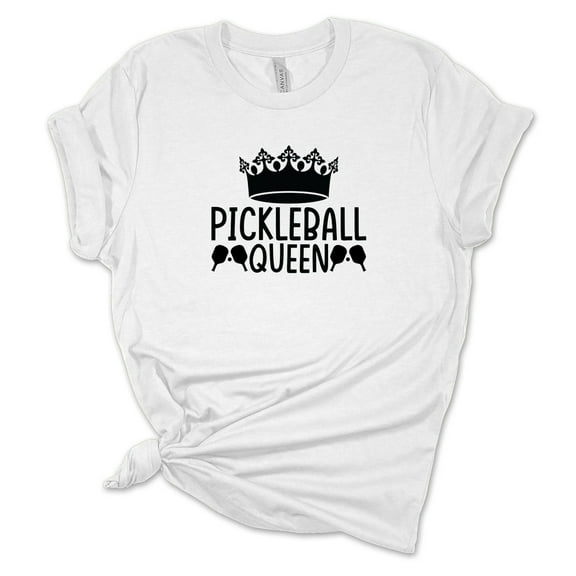 Women's Pickleball Queen T-Shirt, Pickleball Shirt, Pickleball Mom Shirt