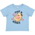 thumbnail image 3 of Inktastic Valentines Day Pugs & Kisses with Hearts Boys or Girls Baby T-Shirt, 3 of 5