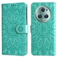 thumbnail image 1 of Funda tipo cartera GANGXUN para Honor Magic 5 Pro , diseño girasol, cuero PU, soporte, cierre magnético, tarjetero, 1 of 5