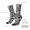 thumbnail image 4 of Logiee Video Game Print Adult Socks for Men & Women,Calf Socks, Ankle Socks,Boots Socks,Breathable Casual Sock,Unisex Crew Socks, 4 of 6