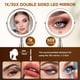 thumbnail image 2 of Espejo de maquillaje DASLAVA 30X con luz, 3 colores, giro de 360°, 2 of 7