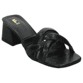 thumbnail image 4 of Sandalia Efe Mujer Negro Tacón Bajo Formal Casual negro 25.5, 4 of 9