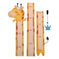 thumbnail image 1 of KAKOWELY 1 Set of Self-adhesive Height Ruler Wall Decal Animal Design Sticker Kids Height Decal,45.87"X4.06"X0.04", 1 of 4