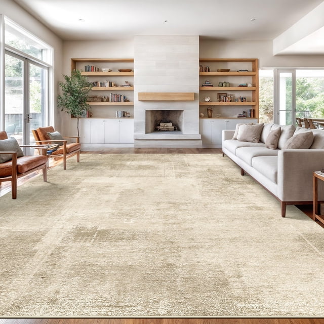 Alfombra Zesthome para sala de estar, lavable y antideslizante, 10 x 14 cm