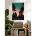 thumbnail image 2 of Awkward Styles Palm Art Los Angeles Cityscape Evening in LA Printed Decor LA Photo Prints LA Cityscape Canvas Wall Art Urban Canvas Collection Urban Wall Art Los Angeles Framed Artwork LA Poster Decor, 2 of 3