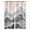 Gray, variant on Navy Blue Waves Coastal Blackout Curtains for Bedroom, Teal Ombre Summer Beach Oceans Room Darkening Window Drapes for Living Room, Thermal Insulated Grommet Curtains, 42x54 inch, 2 Panels