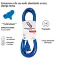 thumbnail image 4 of Extensión Eléctrica Iusa Uso Rudo 7.6 M Azul 619360, 4 of 5