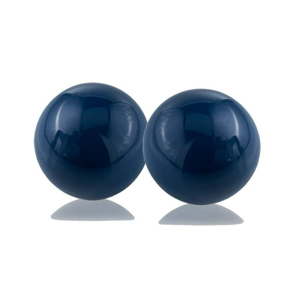 Modern Day Accents Bola Classic Blue Sphere/3" D - Set of 2