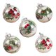 thumbnail image 1 of (5 piezas-Estilo 2+Estilo 4+Estilo 6+Estilo 7+Estilo 9) Bola de Navidad transparente Bola de 8 cm Adorno navideño, 1 of 10