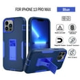 thumbnail image 7 of NIFFPD iPhone 13 Pro Case with Screen Protector Magnetic Kickstand Car Mount Protection Case Cover for iPhone 13 Pro Dark blue&Blue, 7 of 7