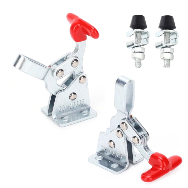 Al Clamp Cam, superficie de construcción ergonómica Antixtle Tratamiento de 68 kg de Agarre de Agarre de la Abrazadera para la Carpintería para SOLDAR