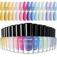 thumbnail image 1 of Set de esmaltes de uñas Morovan Macaron Air Dry, 15 colores, 7 ml, 1 of 9