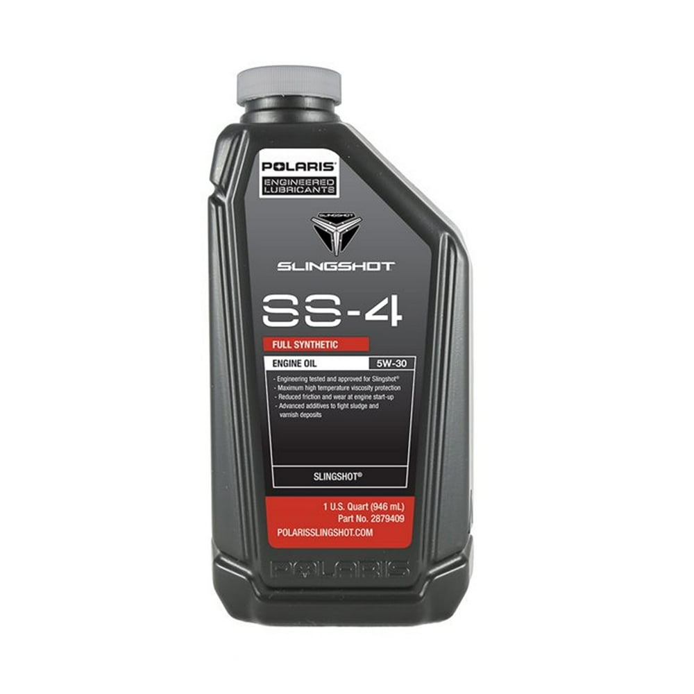 Polaris Slingshot OEM SS4 Full Synthetic 5w30 Engine Oil 32oz Quart
