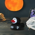 2025 Upgraded Halloween Horror Ducks Ghost Face Can Press The Little Black Ducks Clearance Sale