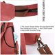 thumbnail image 4 of Bolso bandolera de lona - Mochila bandolera pequeña Mochila informal para hombro para, 4 of 5