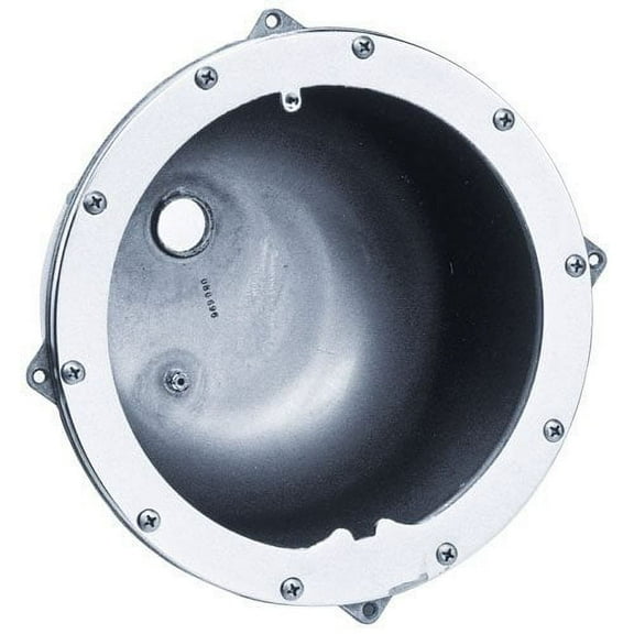 Pentair Large Stainless Steel Niche 1in. Rear Hub for Concrete Installation 78210600