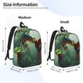 thumbnail image 3 of Yiaed Flying Parrots In Jungle Print Backpack, Premium Laptop Backpack, Travel Backpack for Women, Lightweight Backpacks, Comfortable Back Pack-Medium, 3 of 7