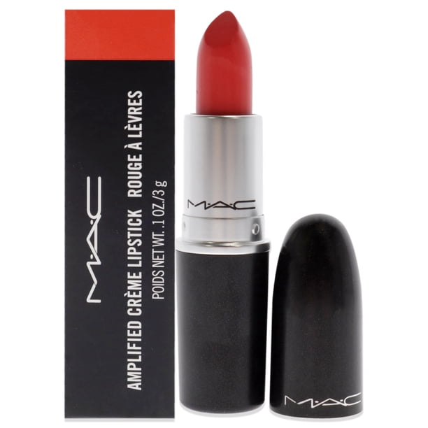 Lápiz labial en crema amplificado - 120 Vegas Volt por MAC para mujeres - Lápiz labial de 0.1 oz MAC MAC