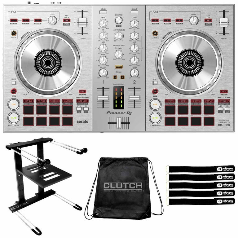 Pioneer DJ Limited Edition Silver DDJ-SB3 2-channel Serato DJ Lite