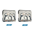 thumbnail image 7 of FORMRS 13"-13.3" Laptop Sleeve Protective Case Soft Carrying Quilted Computer Bag Cover, Cute Puffin, 7 of 7